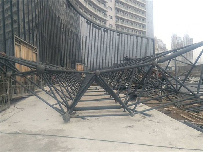 保定万豪酒店雨棚网架